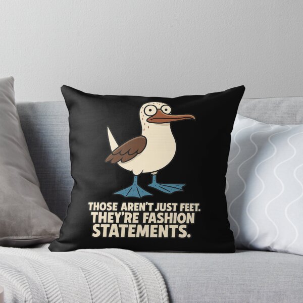 Item preview, Blue-Footed Booby Those Aren't Just Feet They're Fashion Statements Funny Blue-Footed Swagger – Fashion in Feathers designed and sold by LookARTIST.