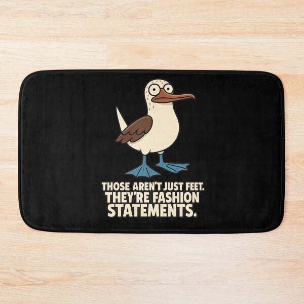 Item preview, Blue-Footed Booby Those Aren't Just Feet They're Fashion Statements Funny Blue-Footed Swagger – Fashion in Feathers designed and sold by LookARTIST.