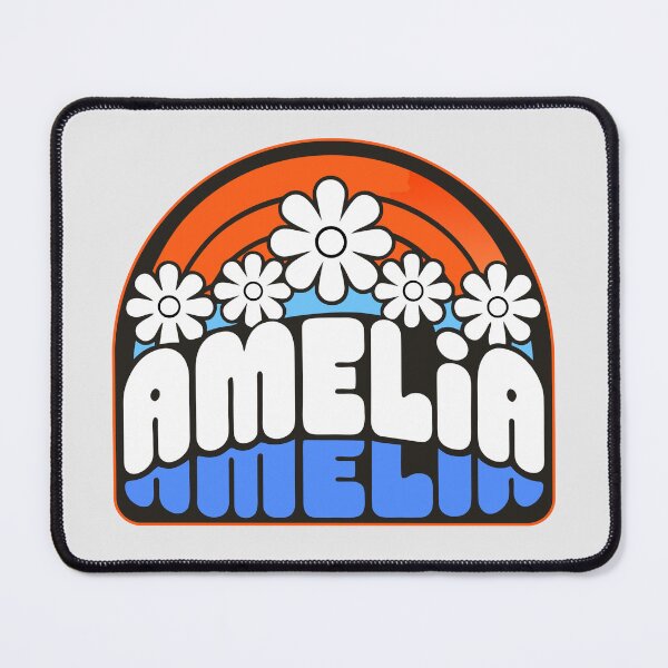 Item preview, Amelia cute name in Retro Style designed and sold by graphic-genie.