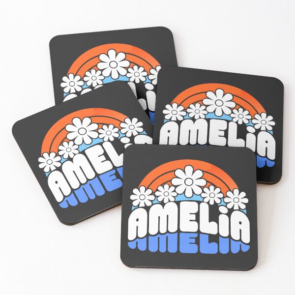 Item preview, Amelia cute name in Retro Style designed and sold by graphic-genie.