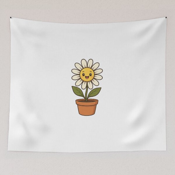 Item preview, A cheerful little flower Daisy Funny Happy  designed and sold by Tedi2025.