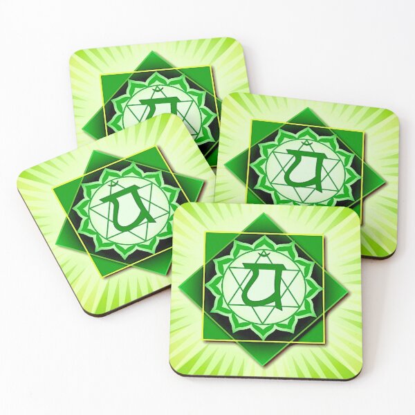 Item preview, Green Heart Chakra designed and sold by ViaARTfactory.