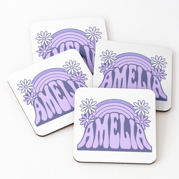 Item preview, Amelia cute name in Retro Style designed and sold by graphic-genie.