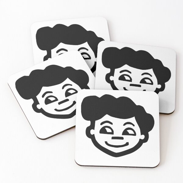 Item preview, Cheeky young lad cartoon boy face designed and sold by appleeatsorange.