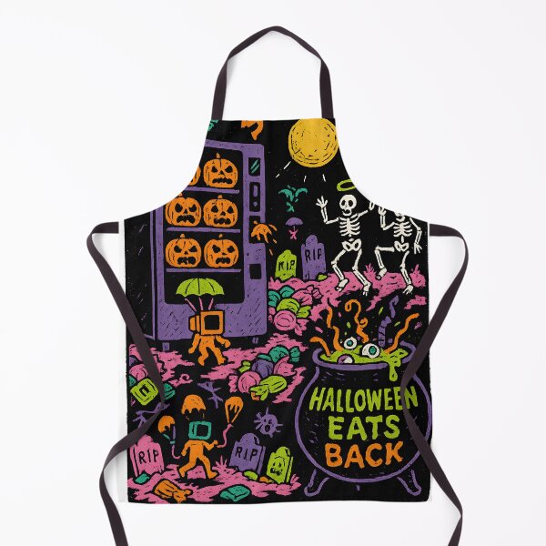 Item preview, Halloween Eats Back – Bold Horror Bites Back designed and sold by Drawian Studio.