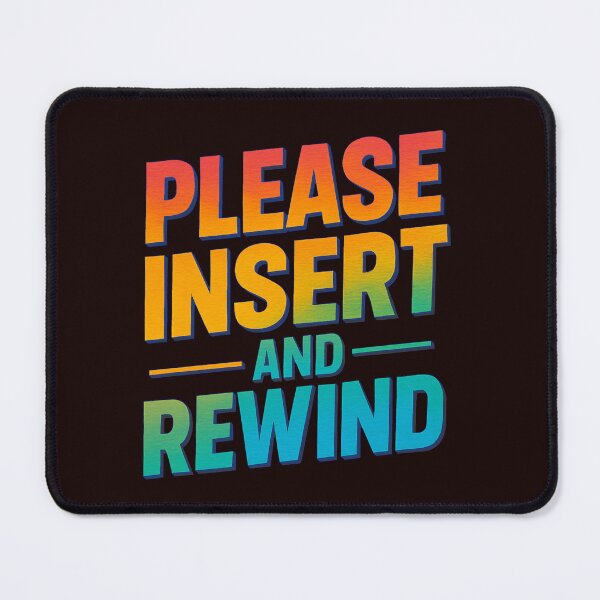 Item preview, PLEASE INSERT AND REWIND – Ultimate VHS Ritual Design designed and sold by Tadeusz1.