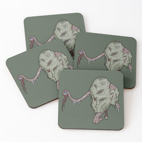 Item preview, Malvin, Marvin & Mince (The Faceful), Zombie Green designed and sold by JawRunnerLabs.