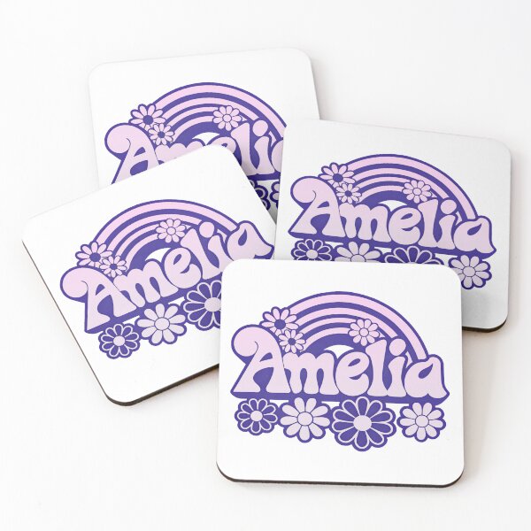 Item preview, Amelia cute name in Retro Style designed and sold by graphic-genie.