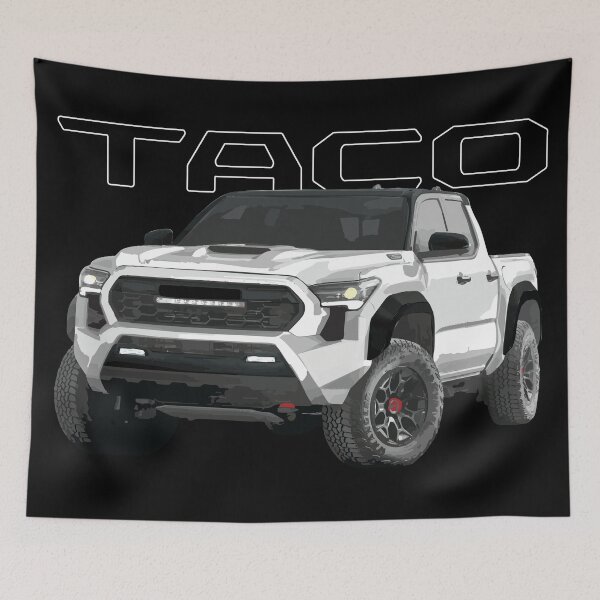Item preview, TURBO TACO TRUCK 4-wheel drive rav4 gr sport TRd compact designed and sold by cowtownCOWBOY.