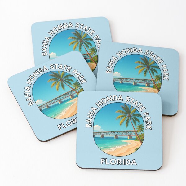 Item preview, Bahia Honda State Park – Tropical Florida Keys Beach Poster designed and sold by inkNext.