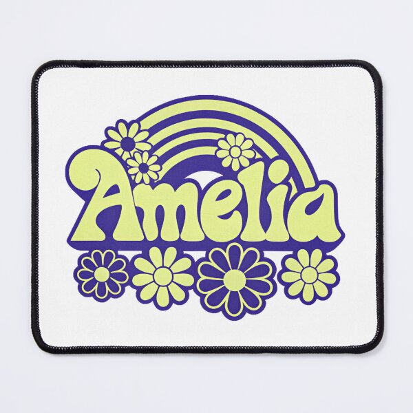 Item preview, Amelia cute name in Retro Style designed and sold by graphic-genie.