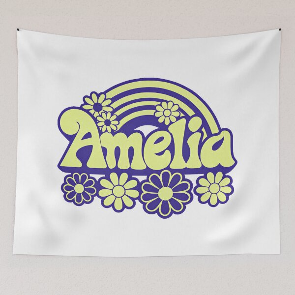 Item preview, Amelia cute name in Retro Style designed and sold by graphic-genie.