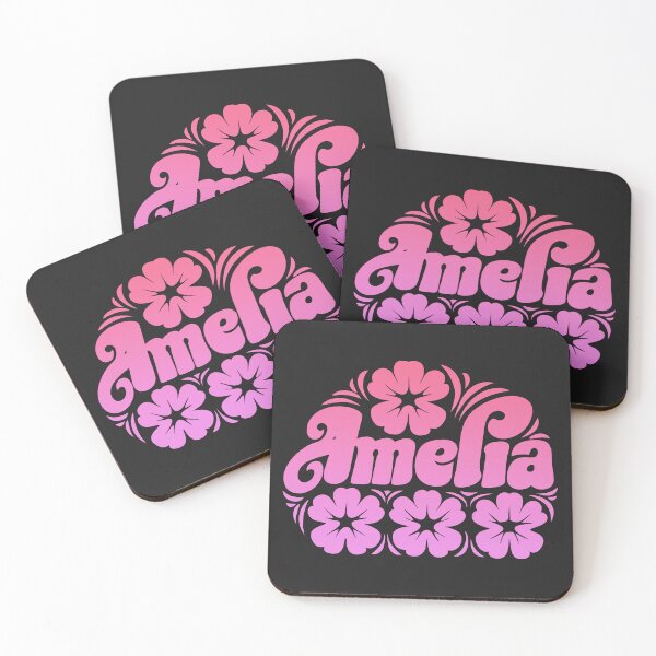 Item preview, Amelia cute name in Retro Style designed and sold by graphic-genie.