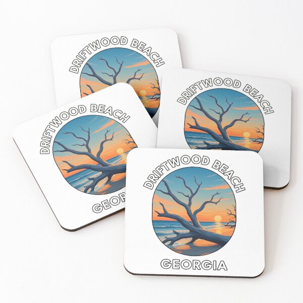 Item preview, Driftwood Beach – Jekyll Island, Georgia Coastline Art designed and sold by inkNext.