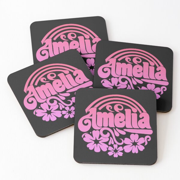 Item preview, Amelia cute name in Retro Style designed and sold by graphic-genie.
