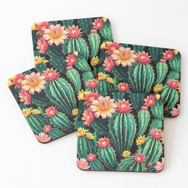 Item preview, Tropical Sunset Cactus • Desert Beach Plants • Surreal Summer Landscape designed and sold by Sugar Wisdom .