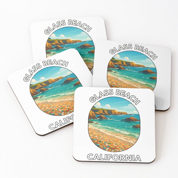 Item preview, Glass Beach – Scenic Sea Glass Shoreline, Fort Bragg California designed and sold by inkNext.