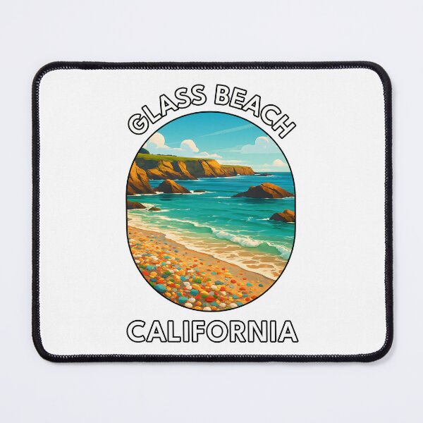 Item preview, Glass Beach – Scenic Sea Glass Shoreline, Fort Bragg California designed and sold by inkNext.