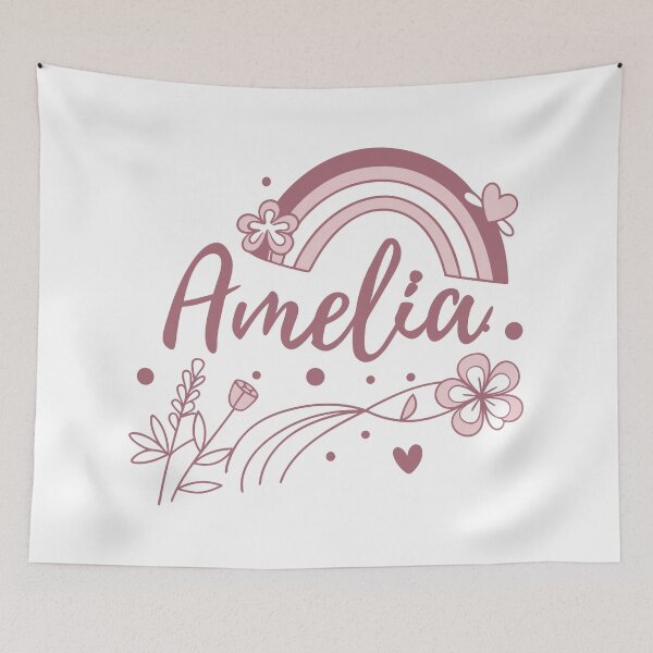 Item preview, Amelia cute name in Retro Vintage Style designed and sold by graphic-genie.