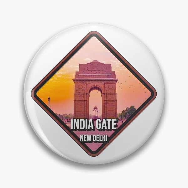 Artikelvorschau, India Gate Neu-Delhi Denkmaldesign | Ikonisches Wahrzeichen und nationales Kulturerbe entworfen und verkauft von ArtsyExplorer.