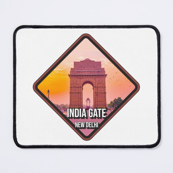 Item preview, India Gate New Delhi Monument Design | Iconic Landmark & National Heritage Art designed and sold by ArtsyExplorer.