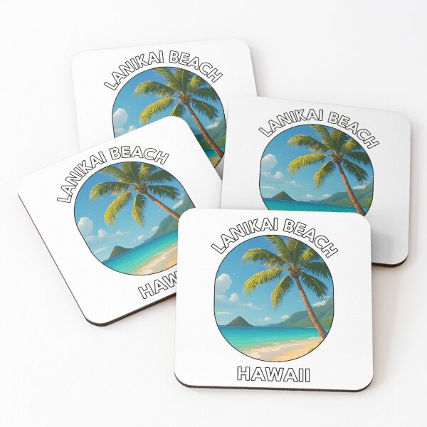 Item preview, Lanikai Beach Sunrise – Oahu Hawaii Tropical Paradise designed and sold by inkNext.