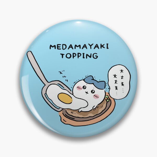 Item preview, Fried Egg Hachiware - Medamayaki ハチワレ | Chiikawa ちいかわ Usagi うさぎ | Cute Kawaii Characters Bear Cat Rabbit Sunny Side Up designed and sold by OllieMolley.