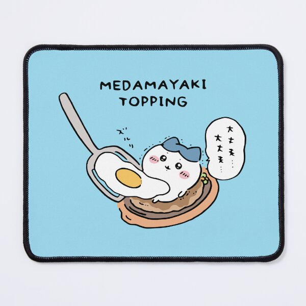 Item preview, Fried Egg Hachiware - Medamayaki ハチワレ | Chiikawa ちいかわ Usagi うさぎ | Cute Kawaii Characters Bear Cat Rabbit Sunny Side Up designed and sold by OllieMolley.