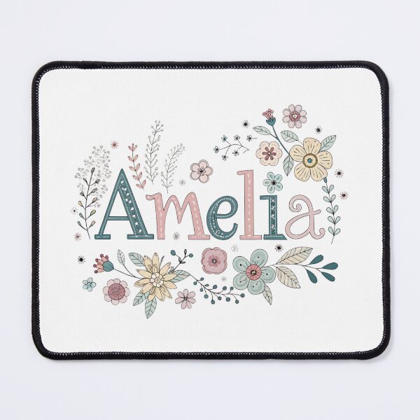 Item preview, Amelia cute name in Retro Vintage Style designed and sold by graphic-genie.