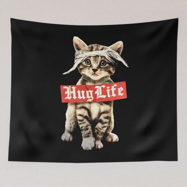 Item preview, Thuglife Cat, Funny Cat, Cat Meme designed and sold by DistrictHype.