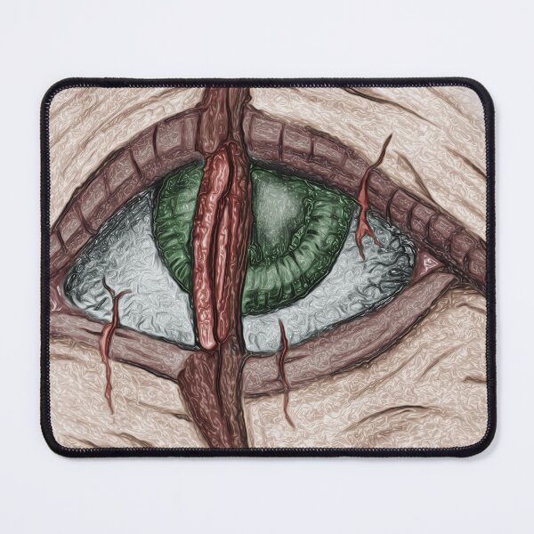 Item preview, Wounded Eye, Human Flesh designed and sold by JawRunnerLabs.
