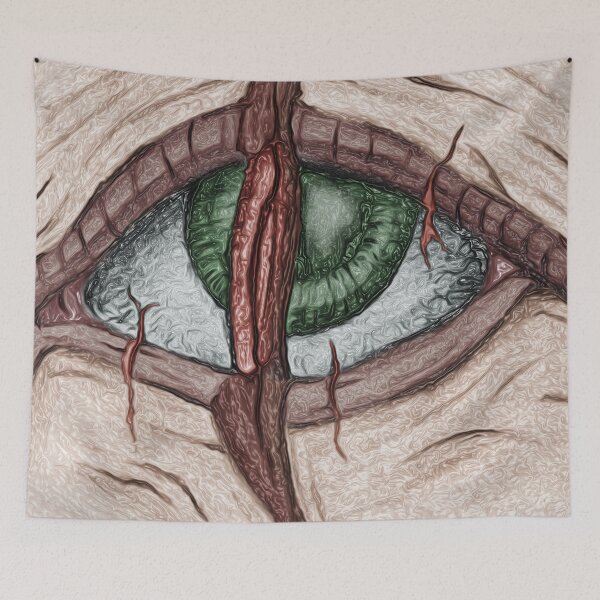 Item preview, Wounded Eye, Human Flesh designed and sold by JawRunnerLabs.