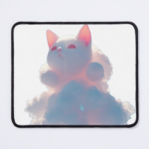 Item preview, Kitten shaped cloud designed and sold by GiantTaro.