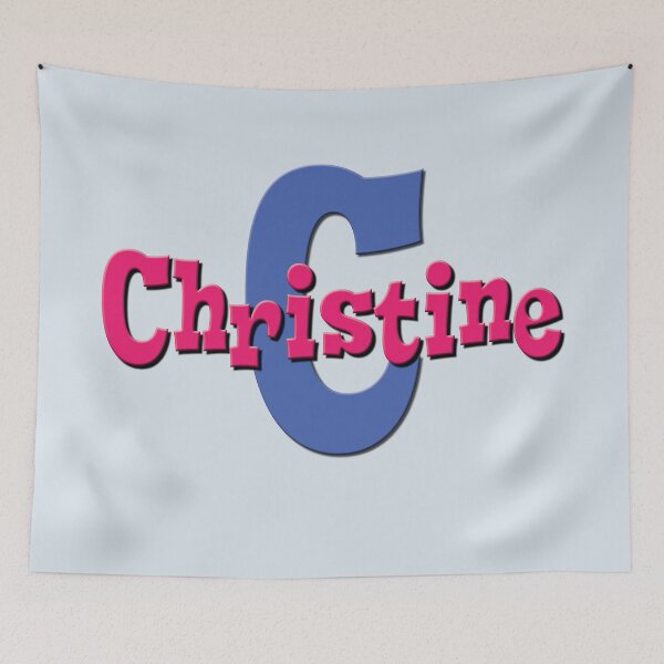 Artikelvorschau, C steht für Christine, Mädchen-/Frauenname und Initiale entworfen und verkauft von CharlottePlaceArt.