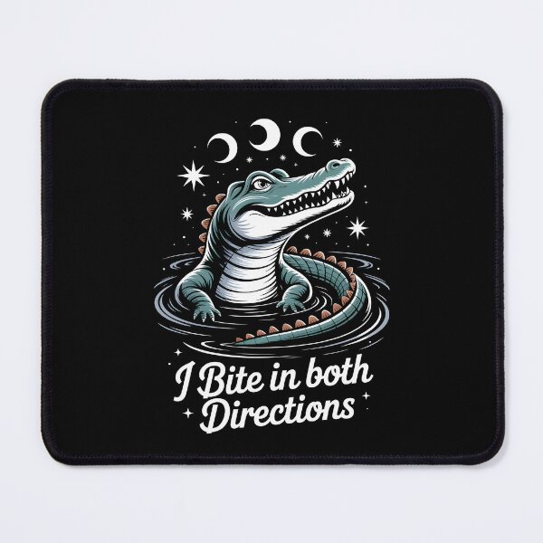 Item preview, Modern Mystics Alligator – I Bite in Both Directions Spirit Animal Design designed and sold by LaLi-Designs.