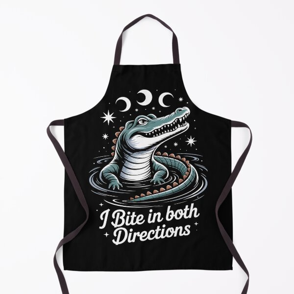 Item preview, Modern Mystics Alligator – I Bite in Both Directions Spirit Animal Design designed and sold by LaLi-Designs.