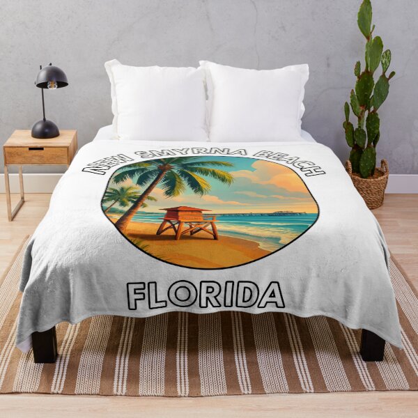 Item preview, New Smyrna Beach Florida – Sunrise Coastal Travel Art designed and sold by inkNext.