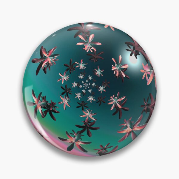 Item preview, Fractal Flower Sphere designed and sold by Yolanda Caporn Art.
