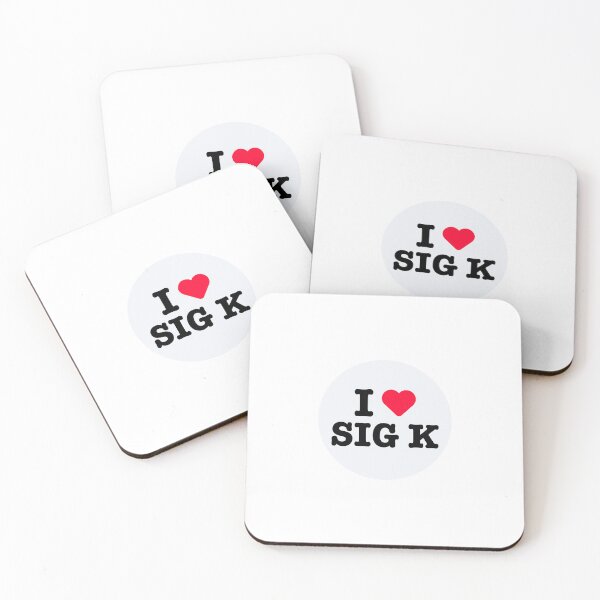 Item preview, I Heart (Love) Sig K designed and sold by sofi sierra.