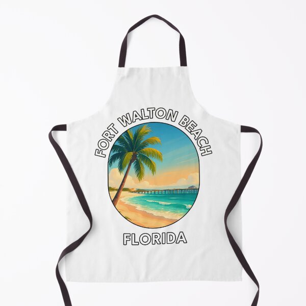 Item preview, Fort Walton Beach Florida – Emerald Coast Travel Poster designed and sold by inkNext.