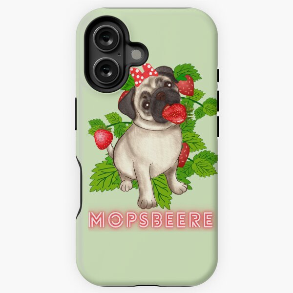 Vista previa del artículo con la obra «Una baya pugberry», diseñado y vendido por MitMopsundHerz Rosinchens_Welt.