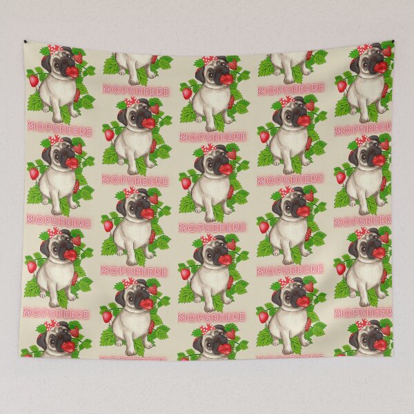Item preview, A pugberry designed and sold by MitMopsundHerz Rosinchens_Welt.