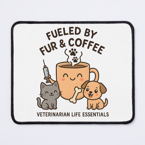 Item preview, Vet life - fueled by fur & coffee - veterinarian life essentials designed and sold by Bettybee00.