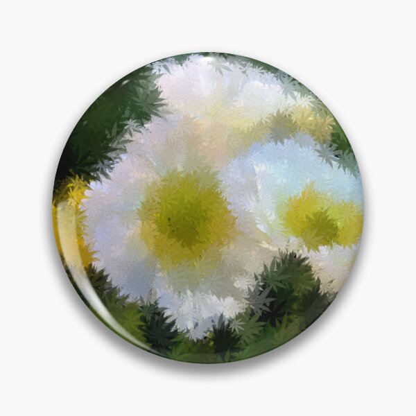 Item preview, White Floriade Flowers 2 designed and sold by Yolanda Caporn Art.