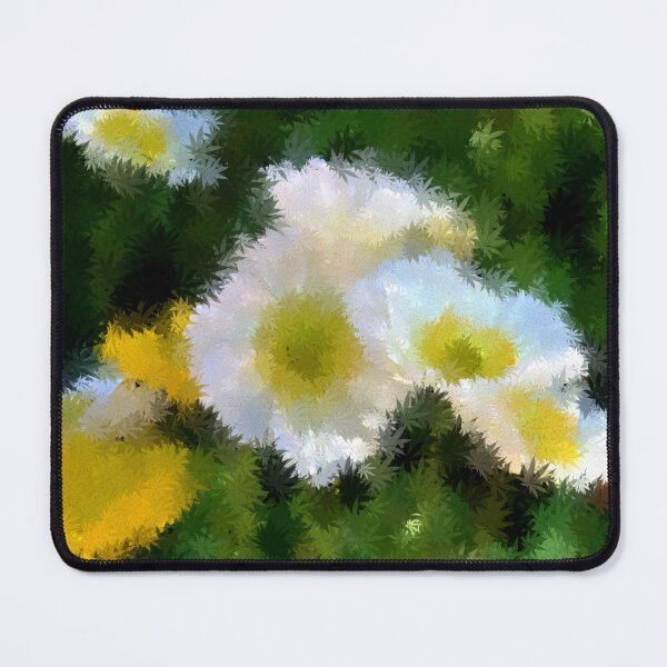 Item preview, White Floriade Flowers 2 designed and sold by Yolanda Caporn Art.