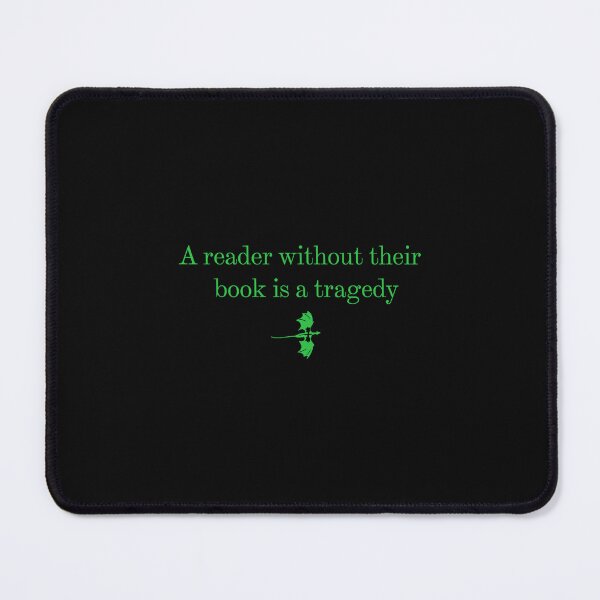 Item preview, A Reader Without Their Book is Tragedy - Book Reading Dragon designed and sold by canva-scharmco.