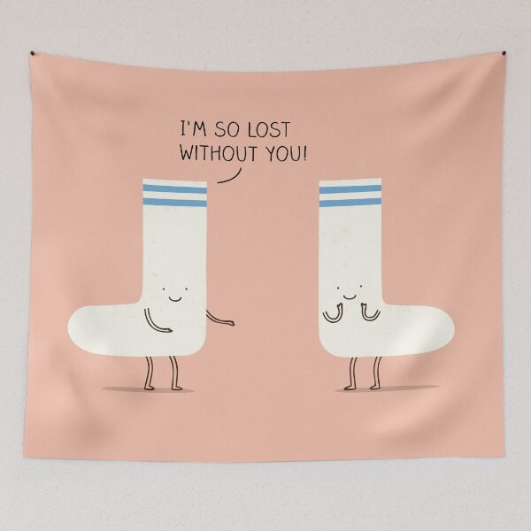 Item preview, Socks love designed and sold by Milkyprint.