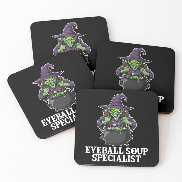 Item preview, EYEBALL SOUP SPECIALIST - WITCH HALLOWEEN designed and sold by KEF Custom.