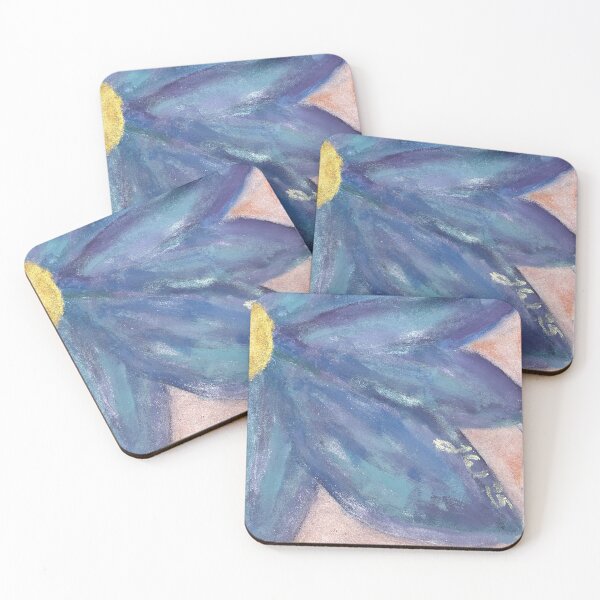 Item preview, Purple flower pink skies  designed and sold by WintersWonders.