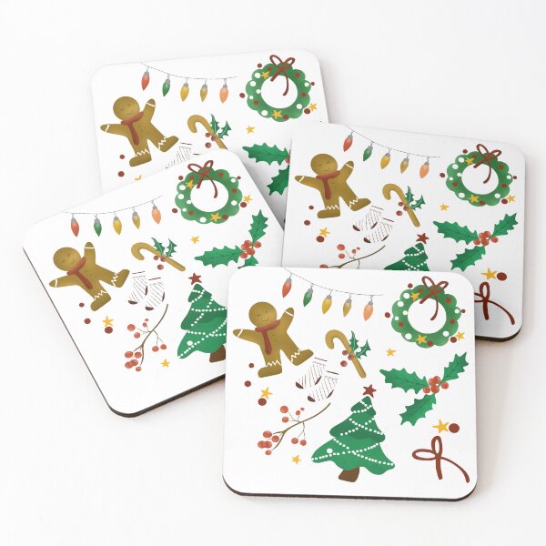 Item preview, set of christmas elements designed and sold by Artmukda.